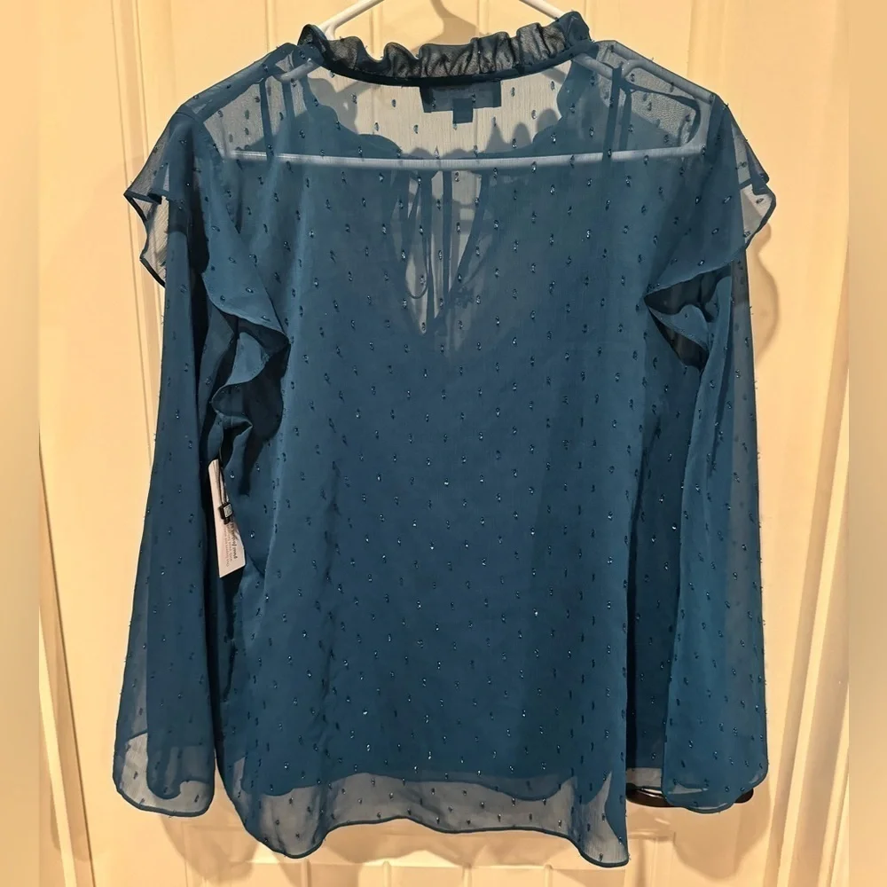Laundry by Shelli Segal nwt sheer top - Picture 3 of 3